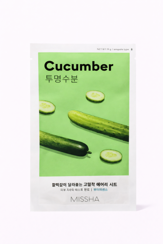 Missha - Cucumber Sheet Mask 19g