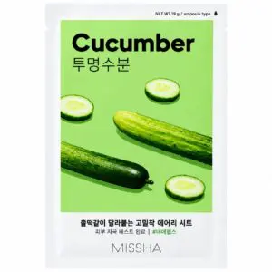Missha - Cucumber Sheet Mask 19g