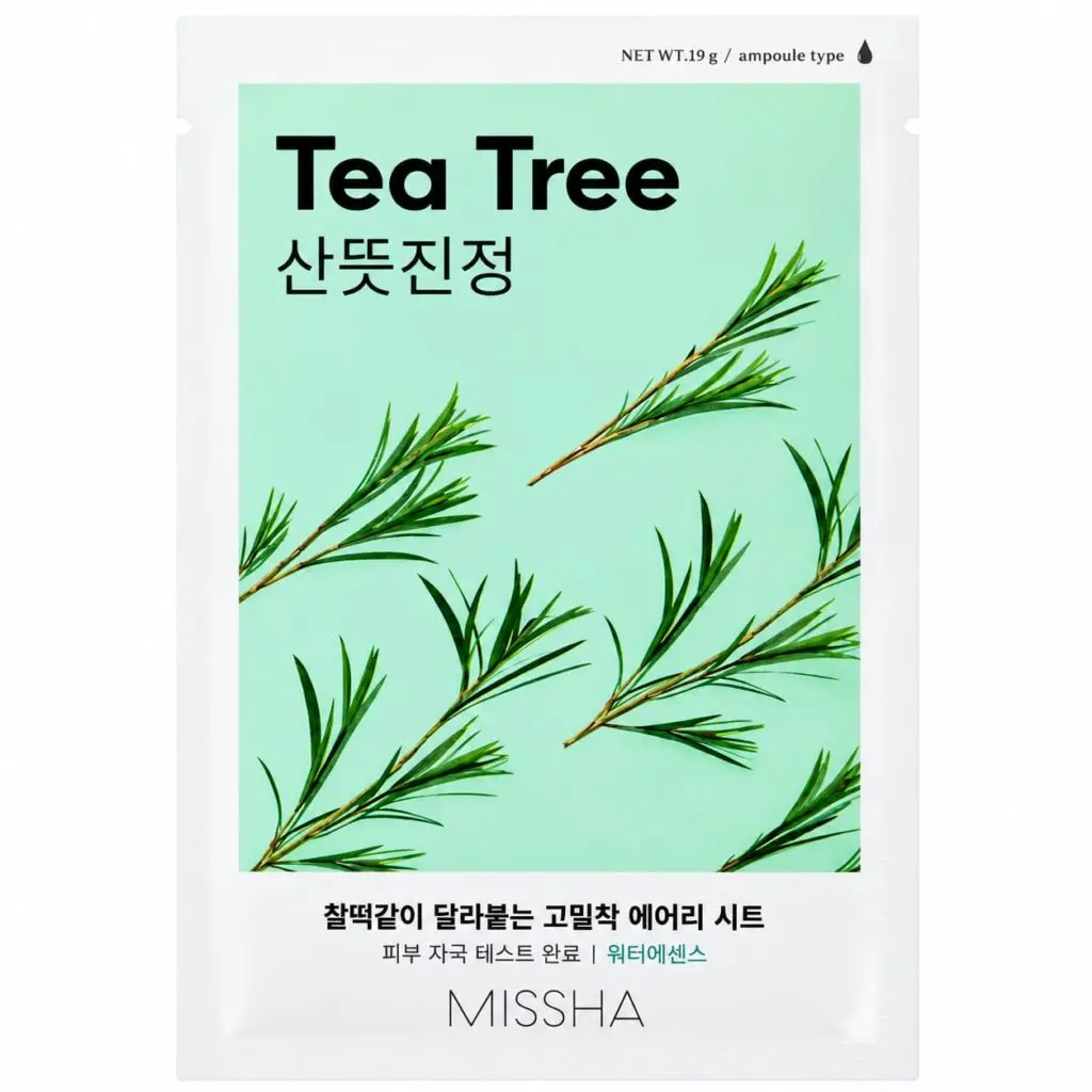 Missha - Tea Tree Sheet Mask 19g