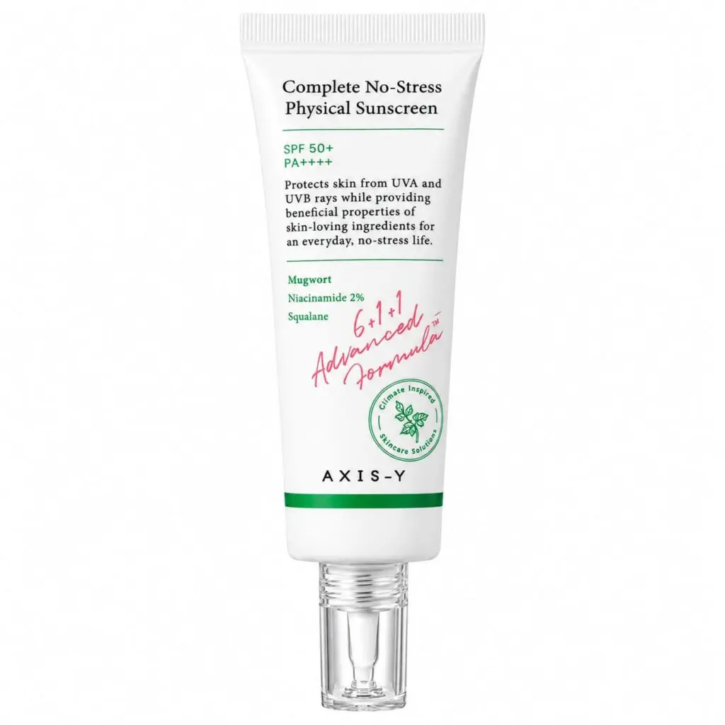 Axis-Y - Complete No-Stress Physical Sunscreen SPF50+ 50ml