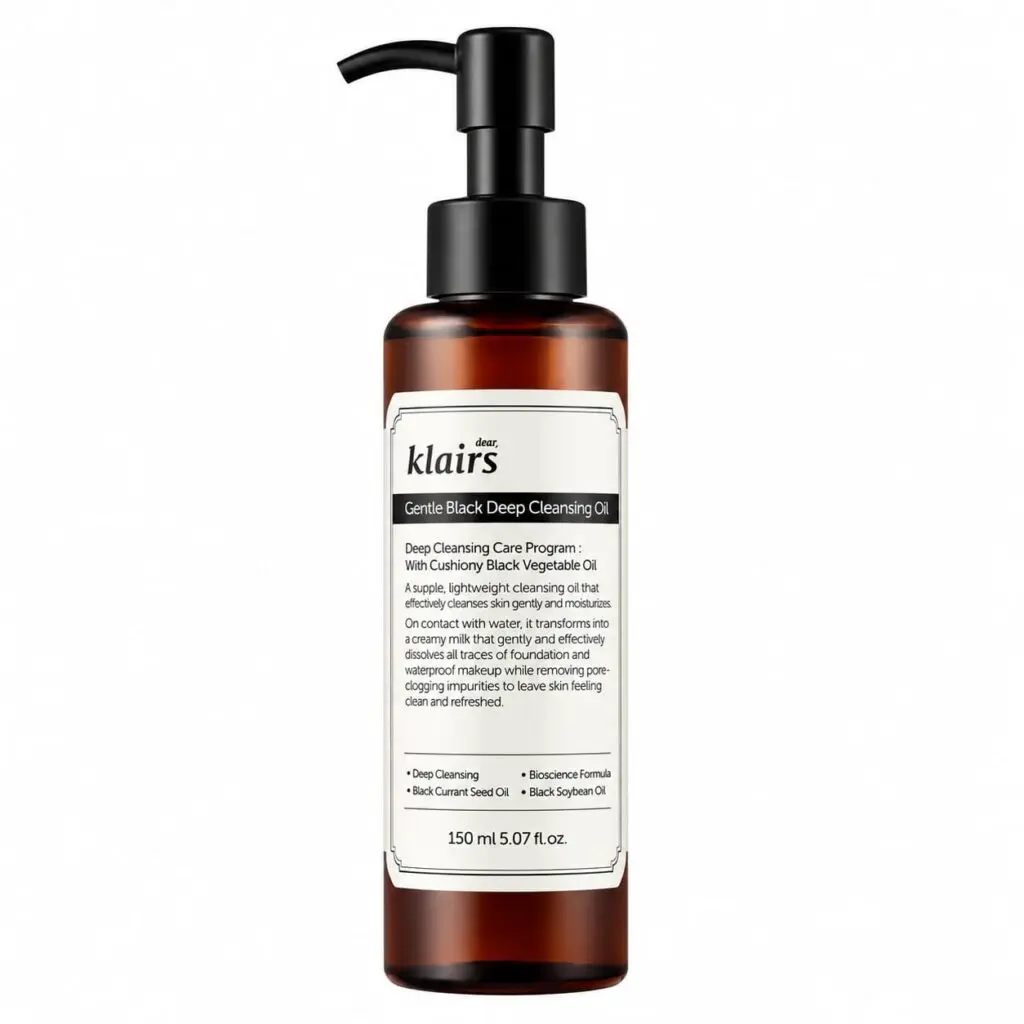 Klairs Gentle Black Deep Cleansing Oil