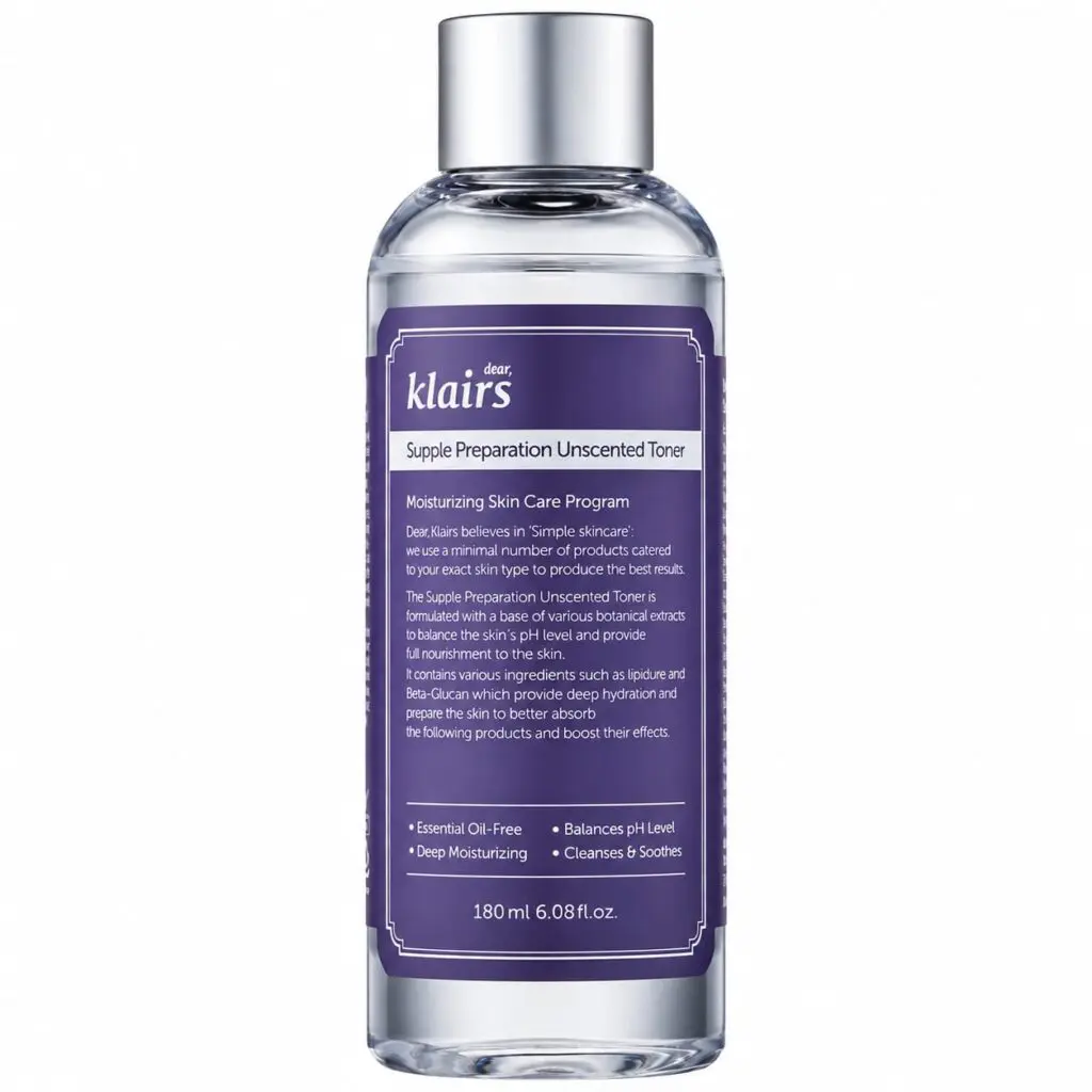 Klairs Supple Preparation Unscented Toner